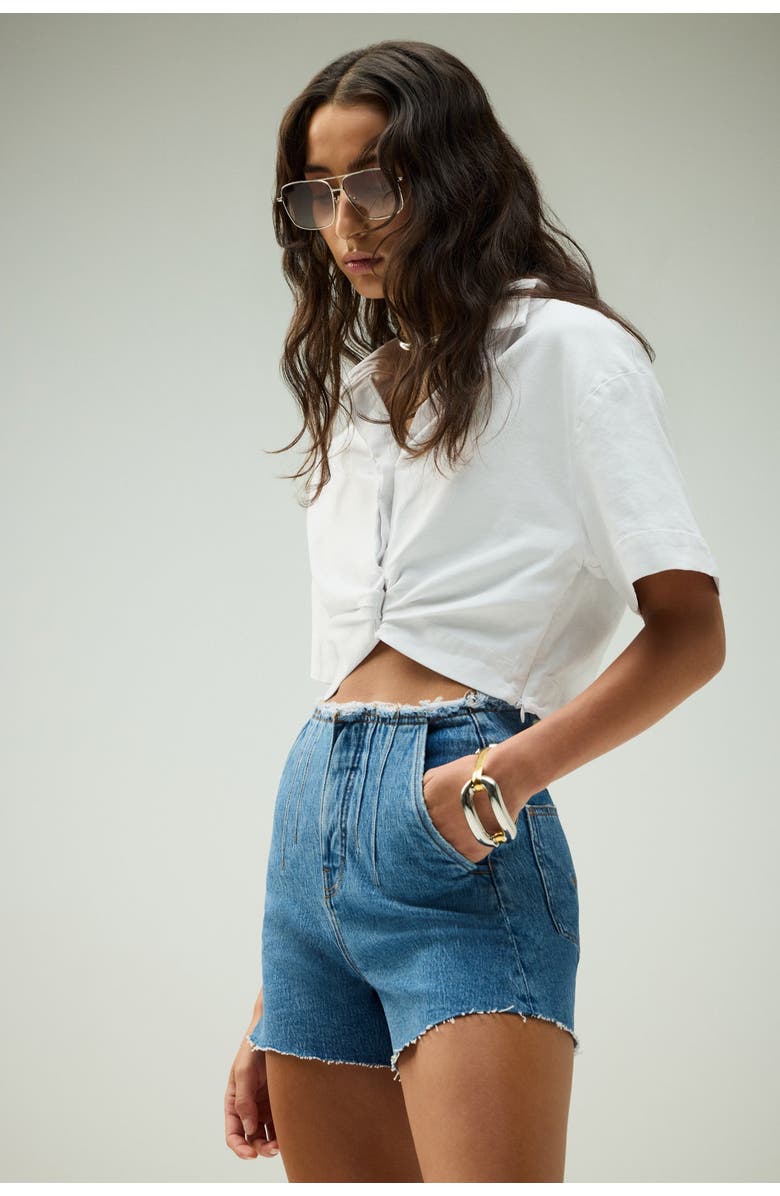 Hudson Jeans Harlow Darted Short, Main, color, Lookout