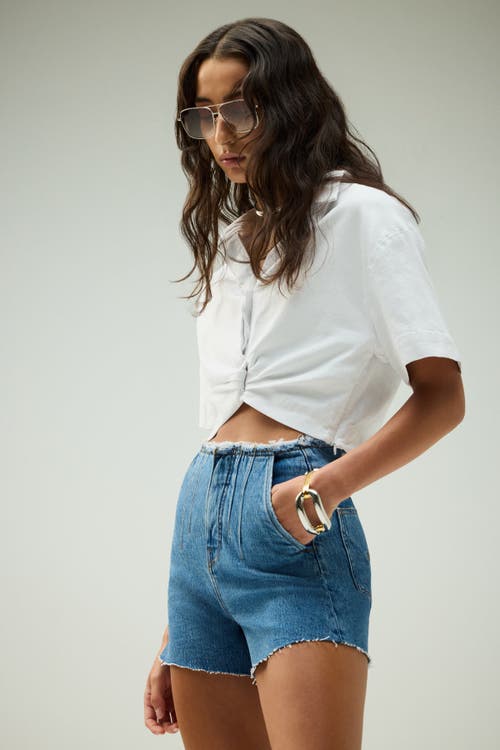 Hudson Jeans Harlow Darted Short In Lookout