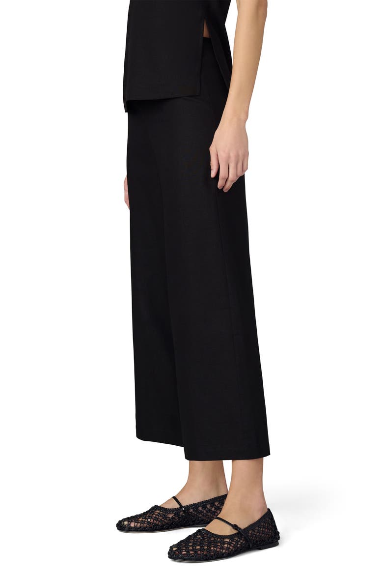The Mariel Ankle Crop Trousers, Alternate, color, BLACK