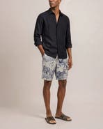 Orlebar Brown Laurent Linen Relaxed Fit Bermuda Shorts