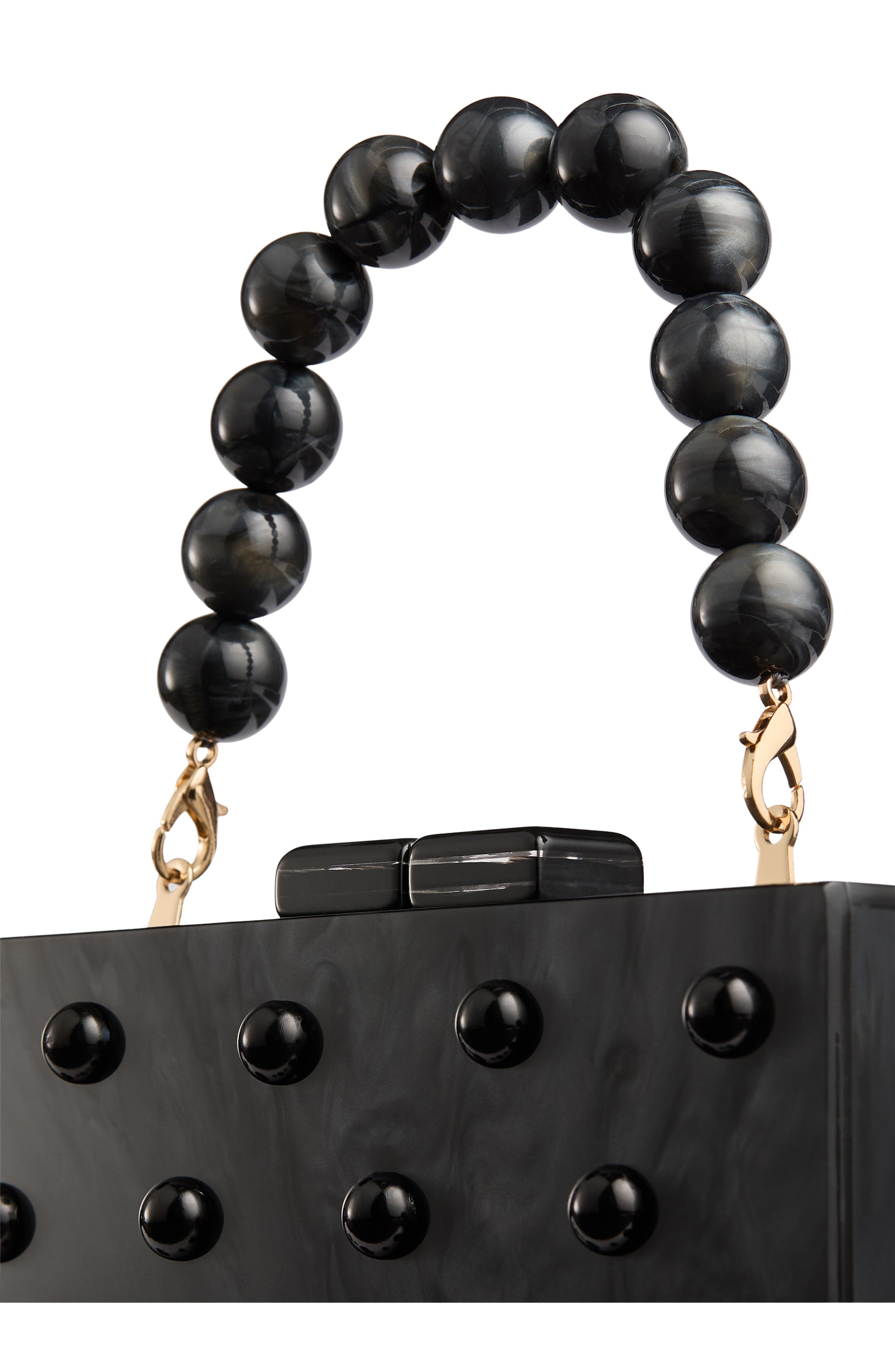 LK Bennett Malia Box Frame Clutch, Alternate, color, 