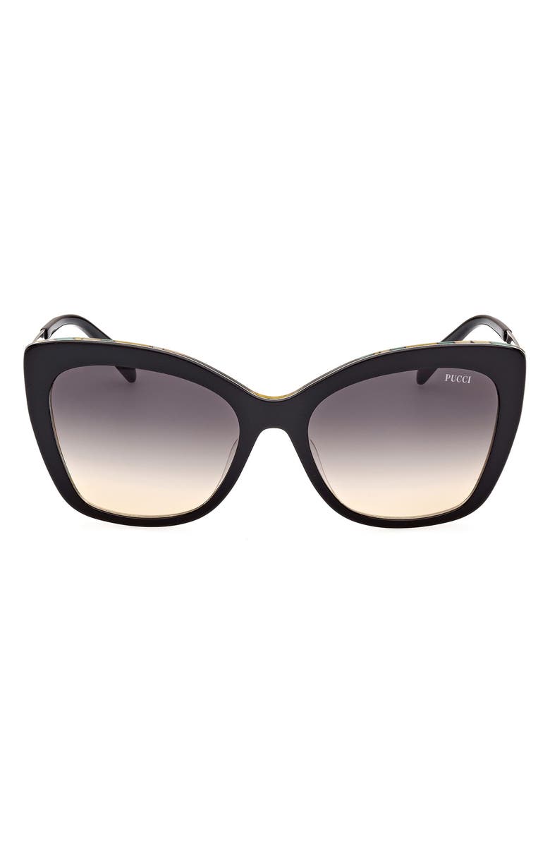 Emilio Pucci 58mm Square Sunglasses, Main, color, 
