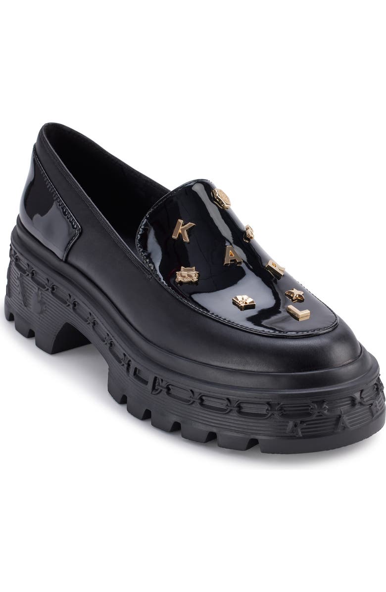 KARL LAGERFELD PARIS Lylah Lug Loafer, Main, color,