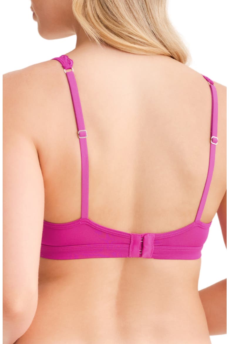 Lace Trim Bralette, Alternate, color, PASSION FRUIT