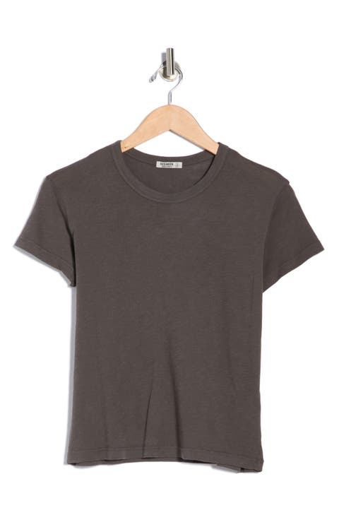 Crewneck Slubbed T-Shirt