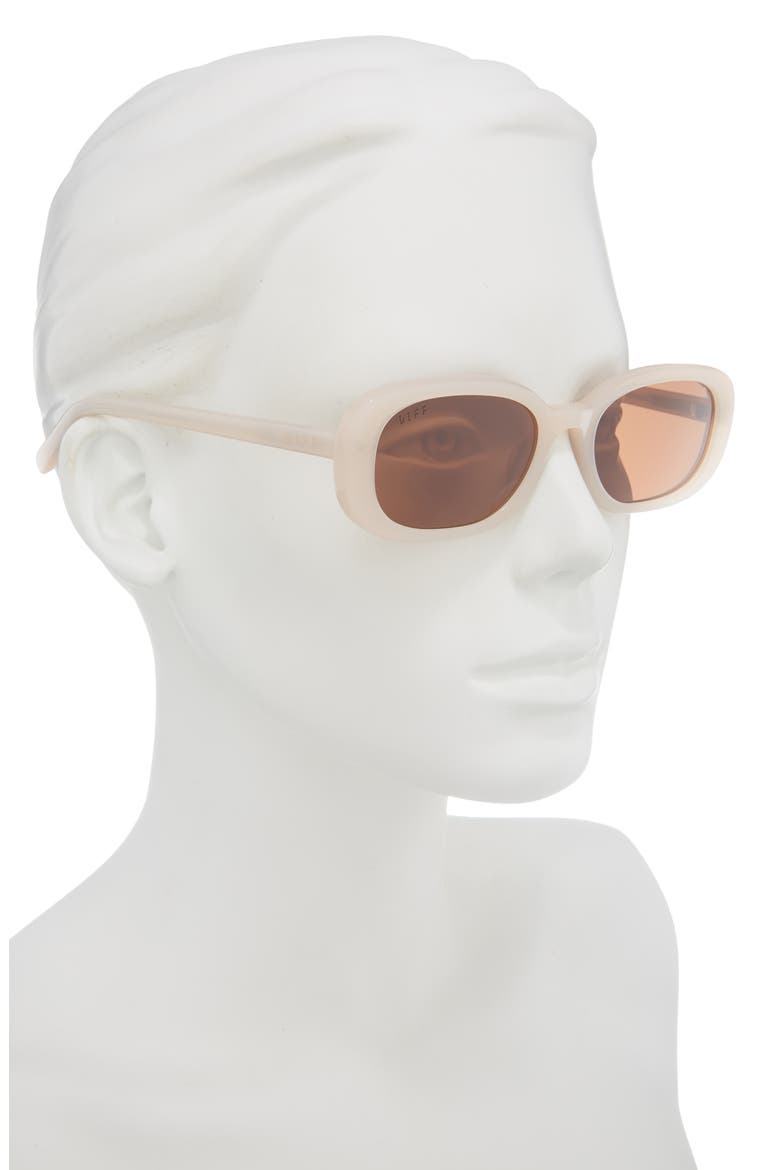 Cove Oval Sunglasses, Alternate, color, LIGHT PINK
