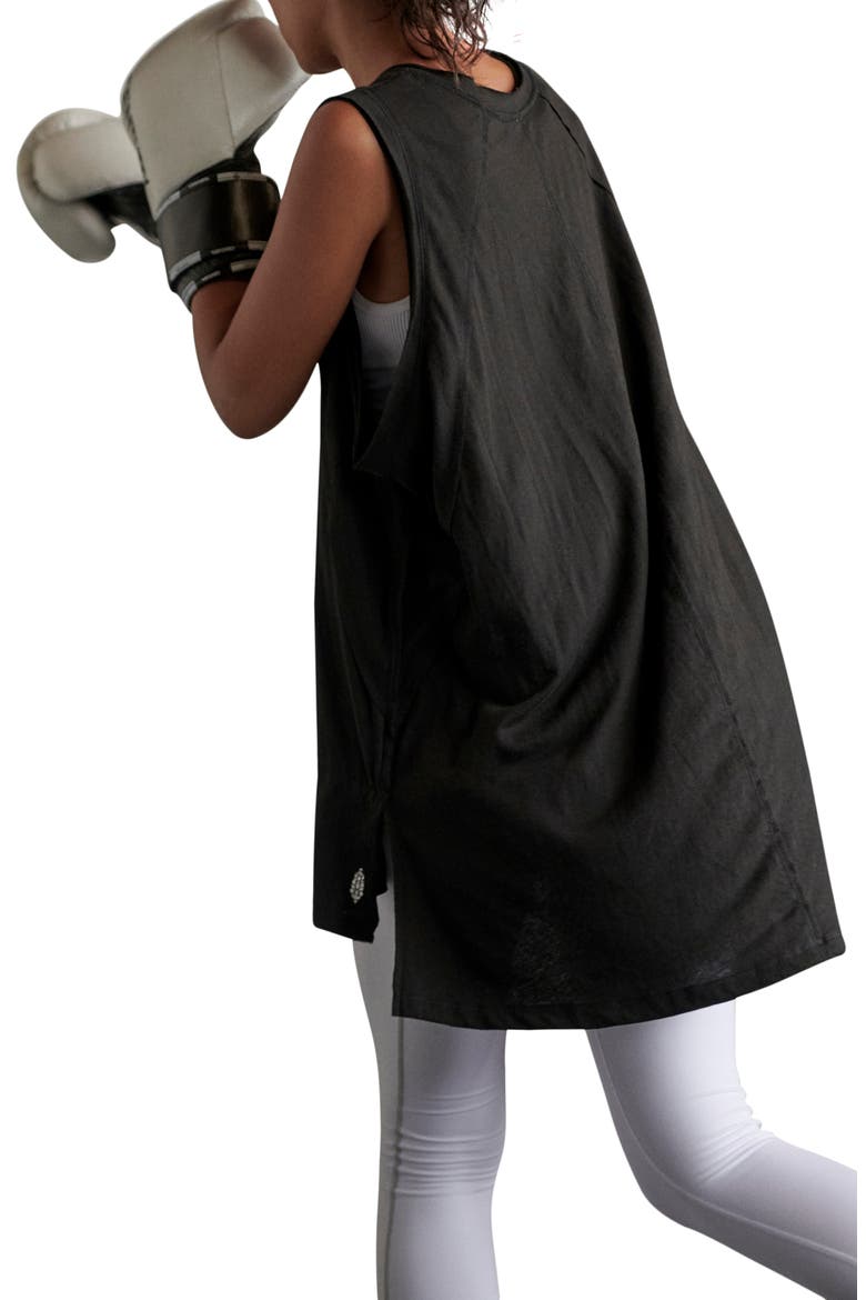 FP Movement City Vibes Oversize T-Shirt, Alternate, color, BLACK