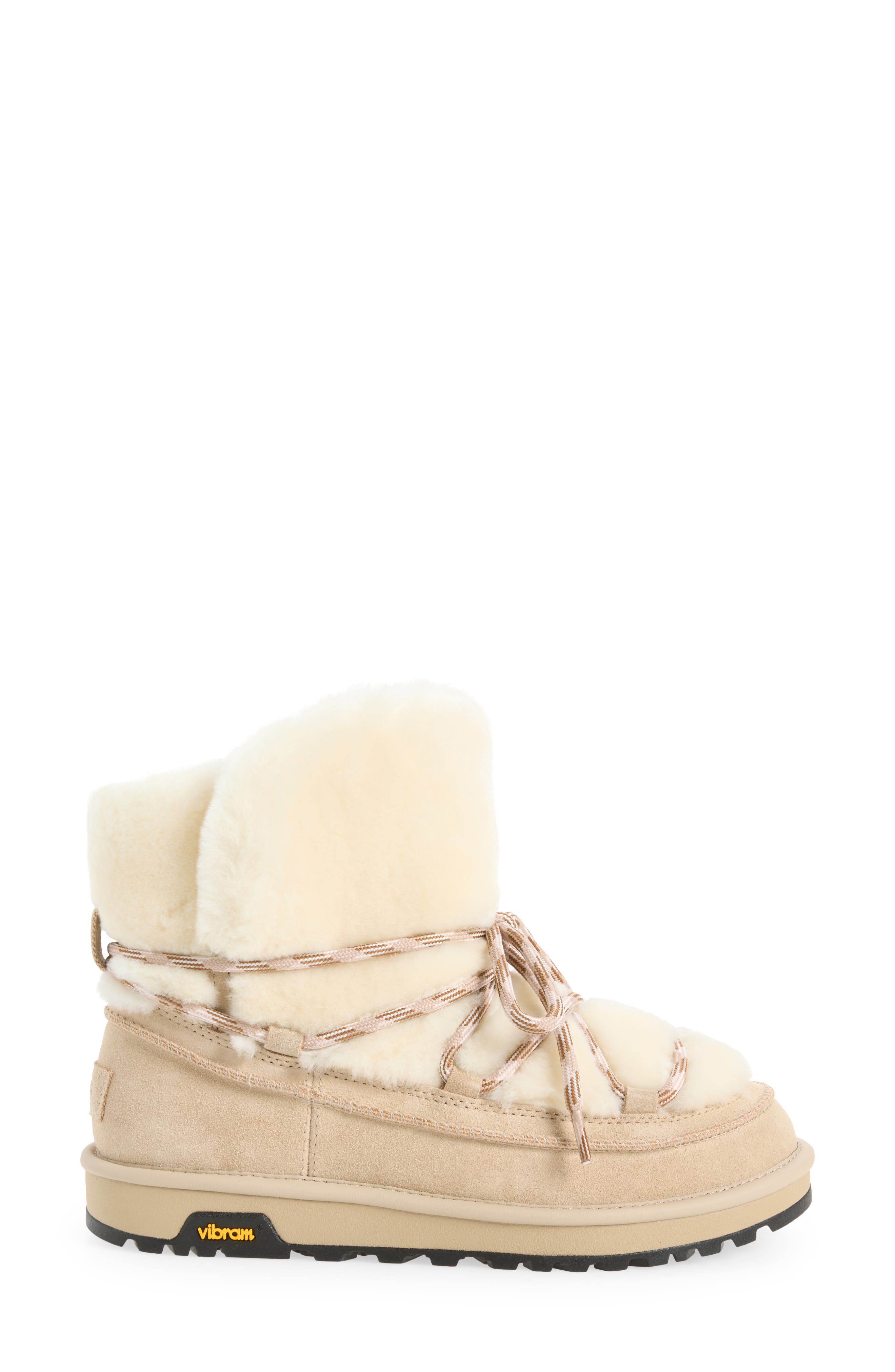 Classic Tread Fluffed Boot, Alternate, color, MOONLIGHT