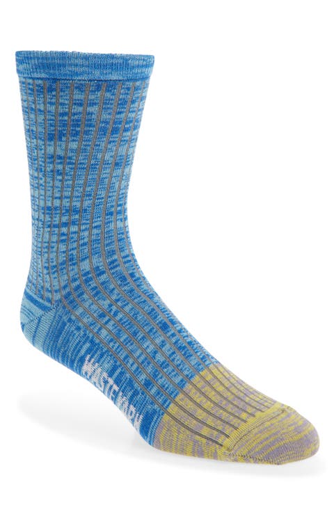 Space Dye Rib Socks