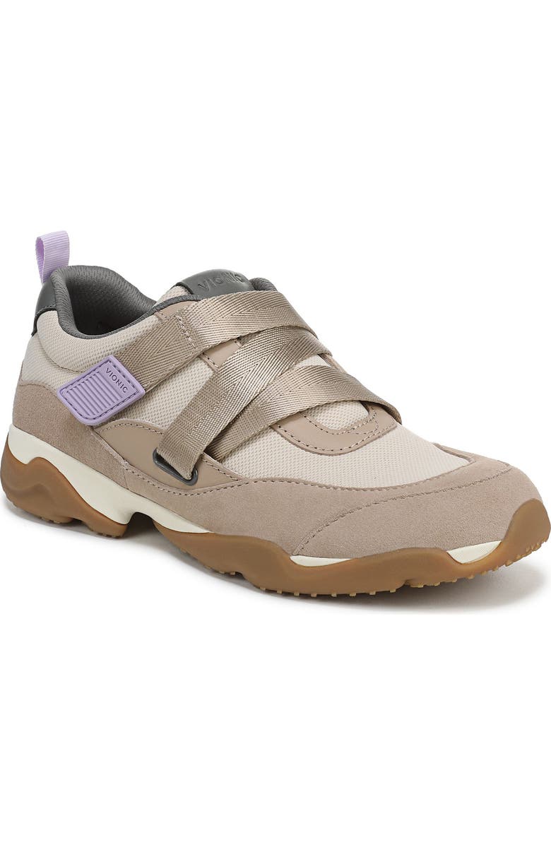 Vionic Walk Slim Gia Sneaker, Main, color, Parchment