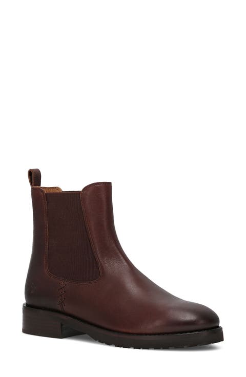 Melissa Lug Chelsea Leather Boot