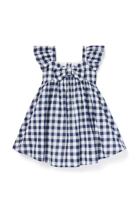 Gingham Bow Dress (Little Kid & Big Kid)