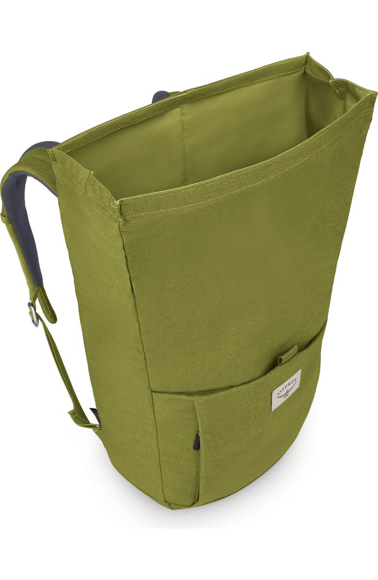 Osprey Arcane<sup>™</sup> 22-Liter Roll Top Backpack, Alternate, color, Matcha Green Heather