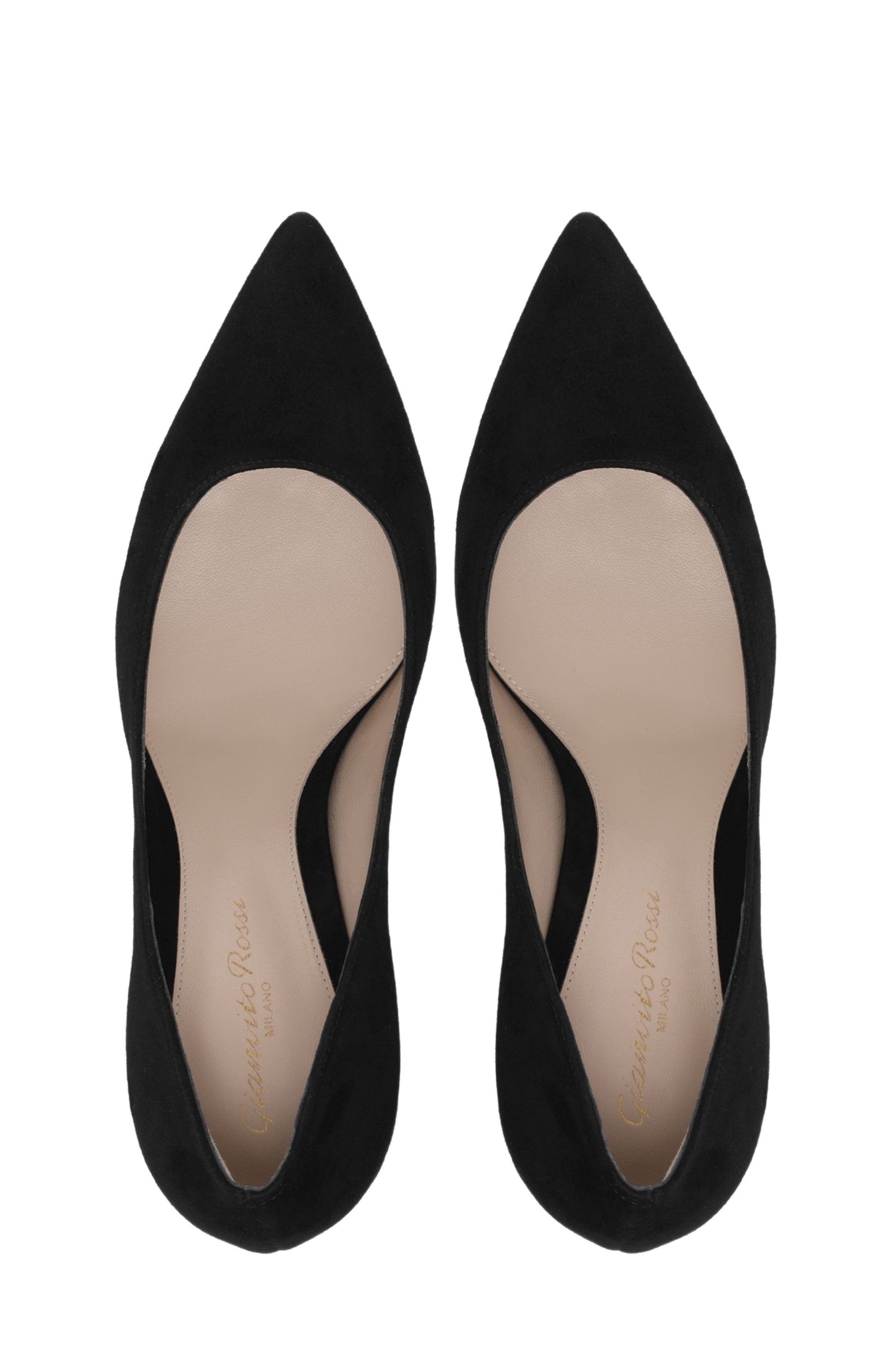 Gianvito Rossi Piper Pump 85, Alternate, color, Black