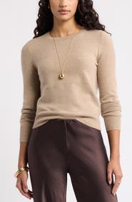 Open Edit Wool & Cashmere Sweater