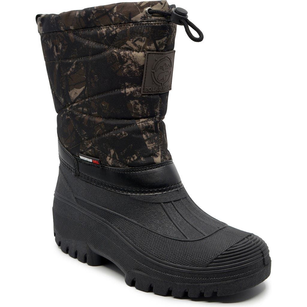 Polar Range Dryden Waterproof Snow Boot In Brown