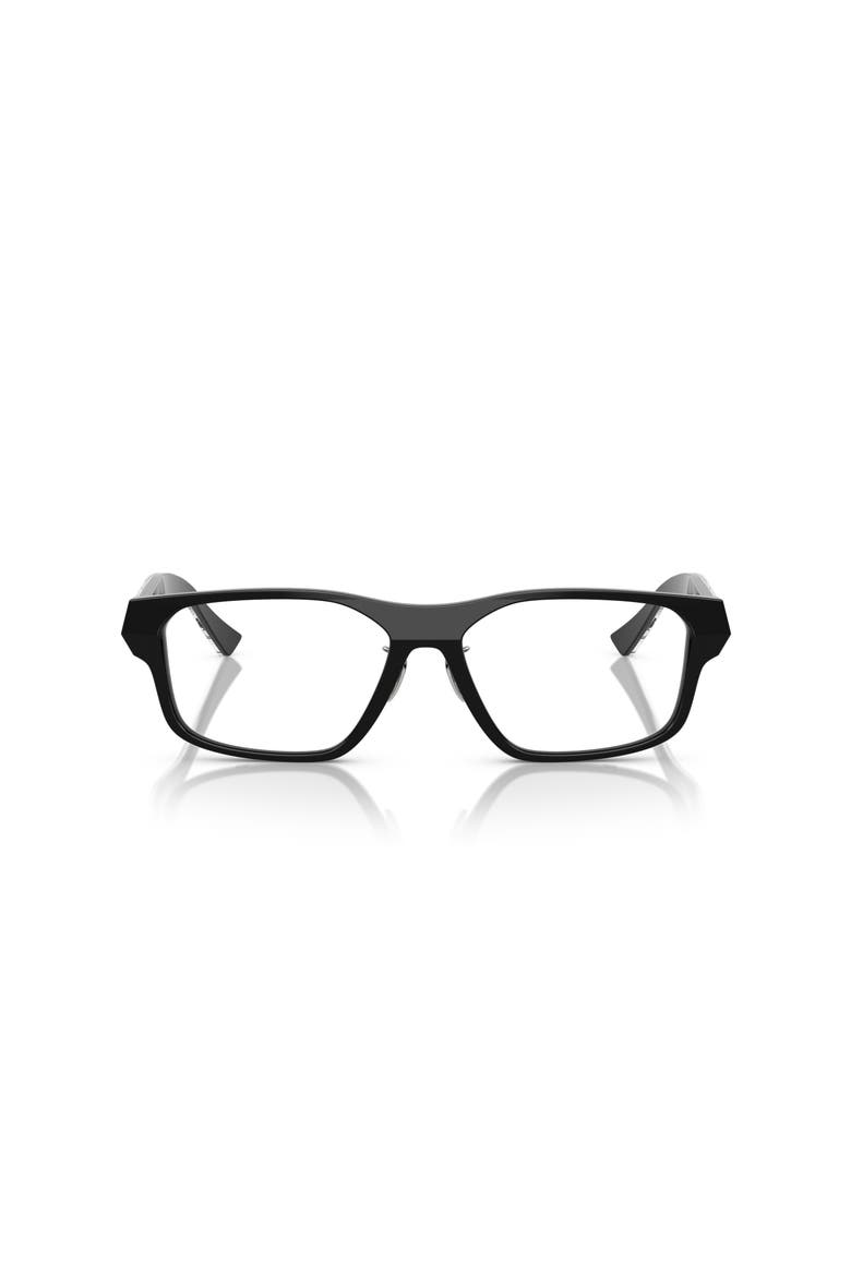 56mm Rectangle optical glasses, Alternate, color, Black