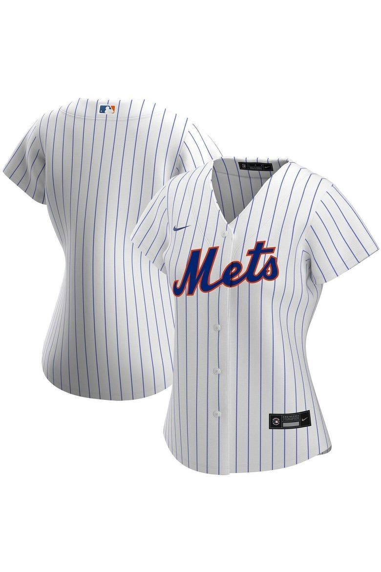 Women's Nike White New York Mets Home Replica Team Jersey, Alternate, color, White