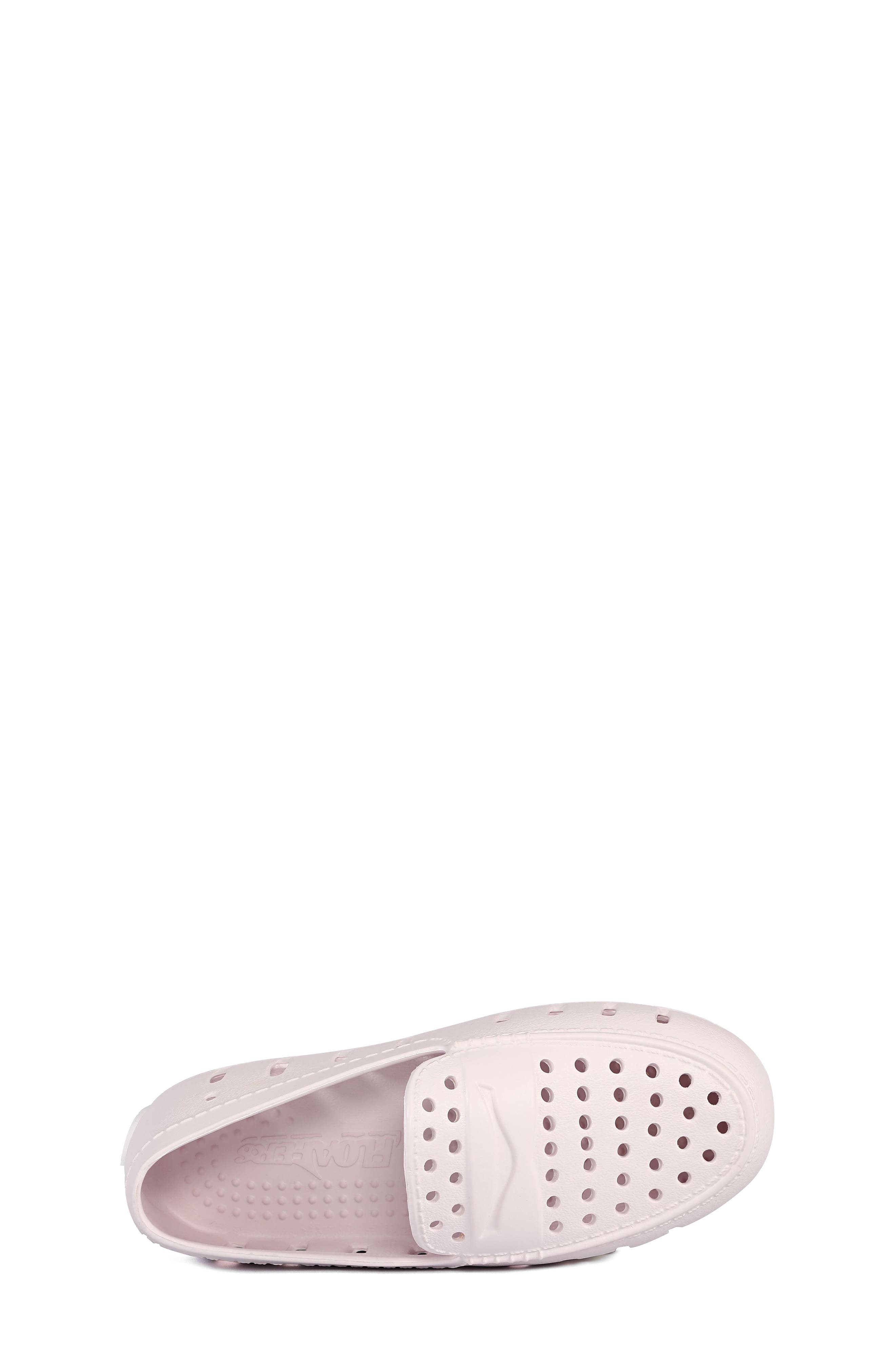 Kids' Prodigy Waterproof Driver Loafer, Alternate, color, DUSTY PINK/BRIGHT WHITE