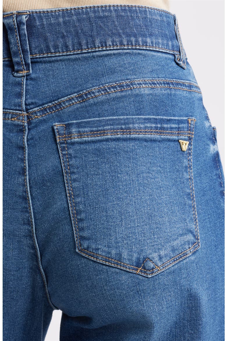 Sam High Waist Wide Leg Jeans, Alternate, color, BLUE