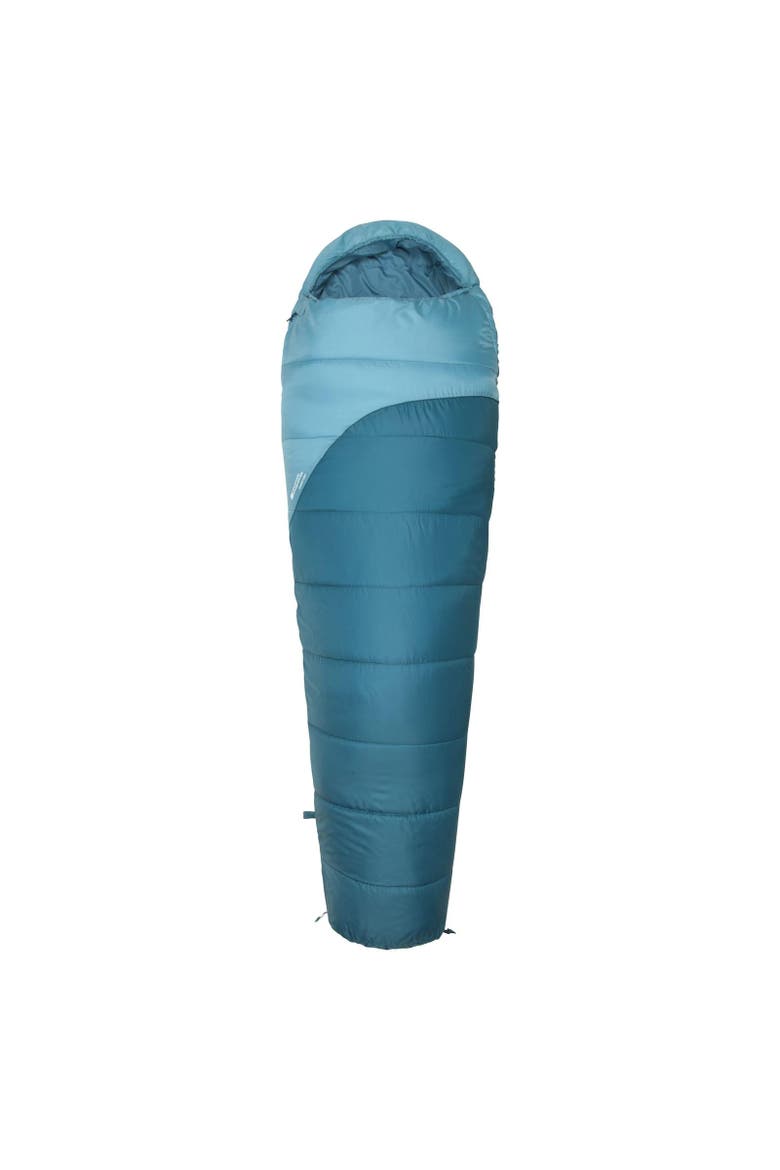 Summit 250 Left Zip Mummy Sleeping Bag, Main, color, Petrol