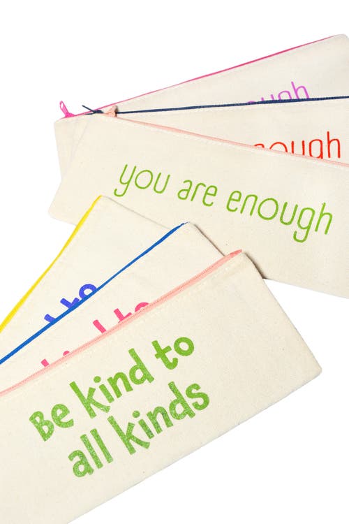 Dance Happy You Are Enough Pencil Case In Green