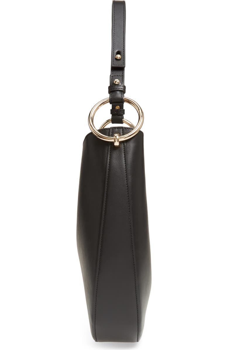 FRAME Le Switch Leather Hobo Bag, Alternate, color,
