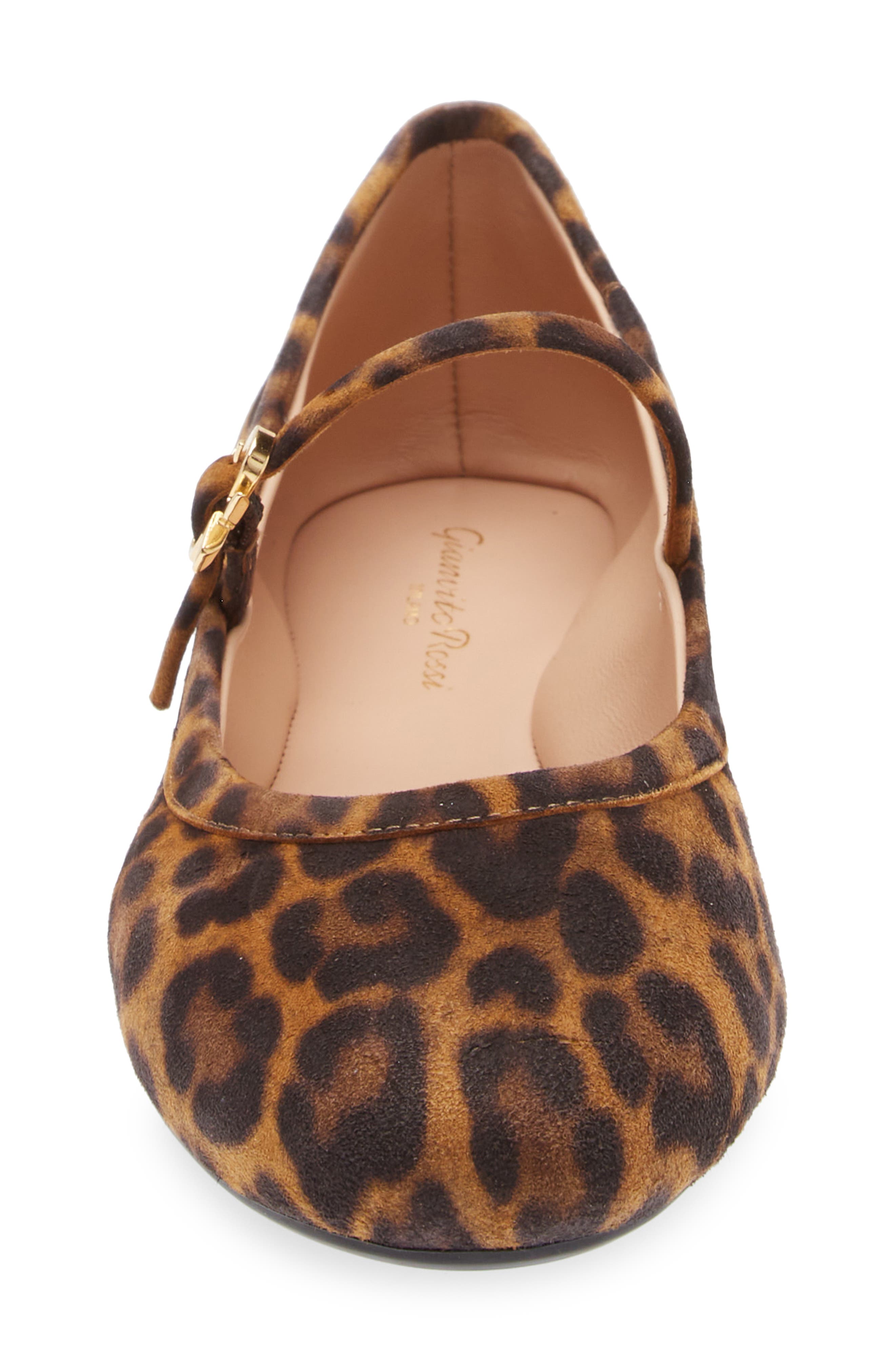 Carla Ballerina, Alternate, color, ALMOND LEOPARD PRINT