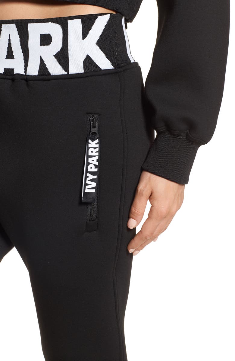 IVY PARK<sup>®</sup> Logo Rib Jogger Pants, Alternate, color, 