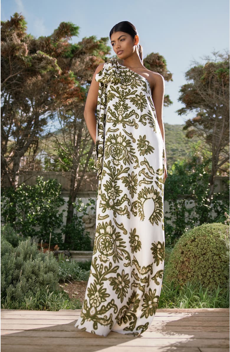 DIARRABLU Raya Convertible Dress Vinae, Alternate, color, Vinae Olive