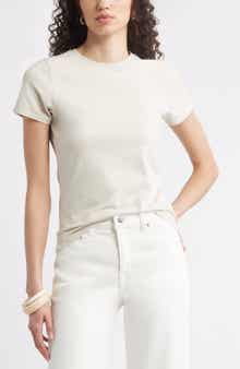 Nordstrom Pima Cotton Blend Crewneck T-Shirt