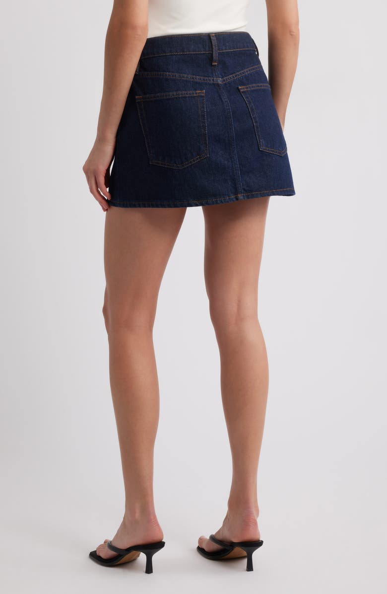 FRAME The Denim Miniskirt, Alternate, color, Rinse