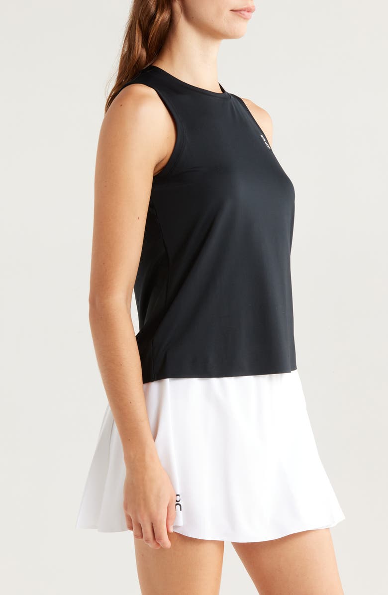 On Court Tank, Alternate, color, All Black