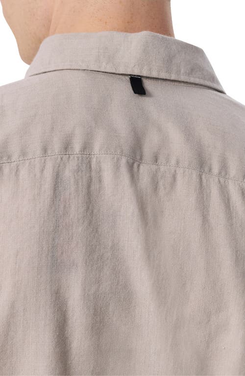 Rag & Bone Finch Linen Blend Button-up Shirt