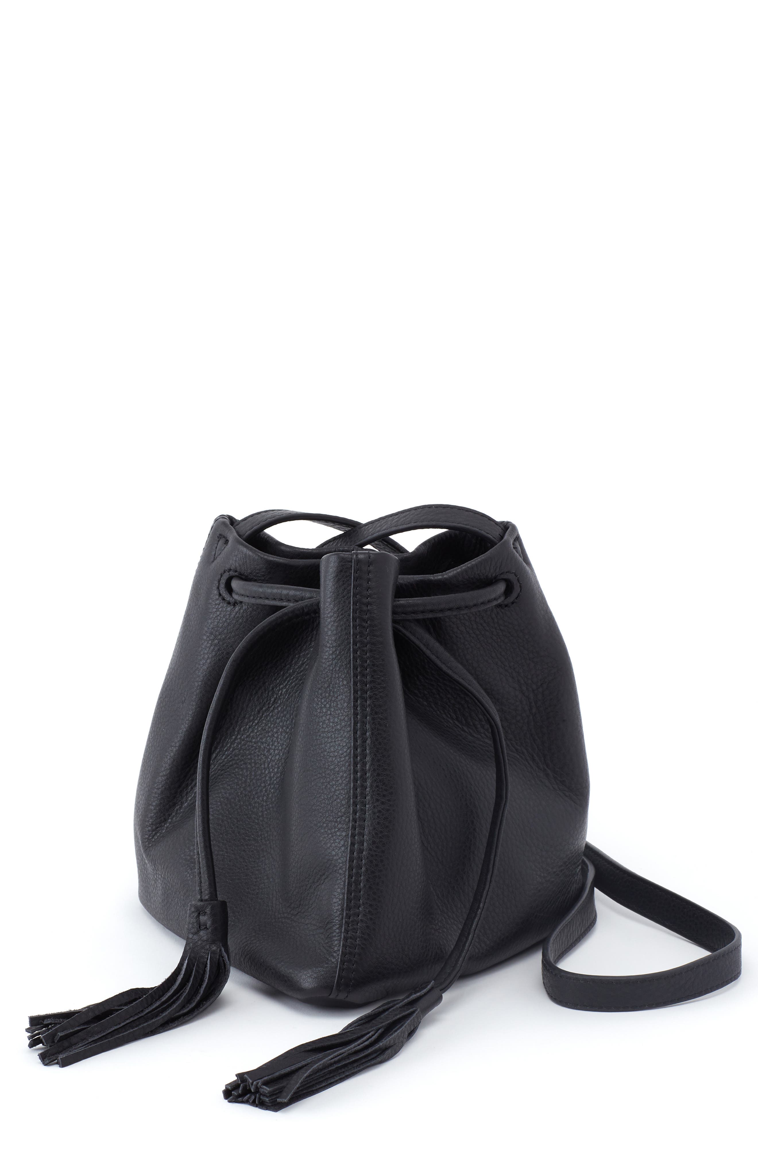 HOBO Sander Leather Crossbody Bucket Bag, Main, color, 