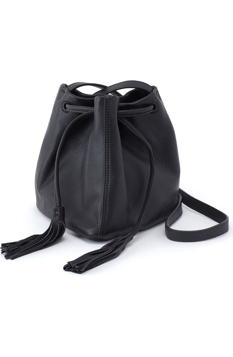 HOBO Sander Leather Crossbody Bucket Bag, Main, color,
