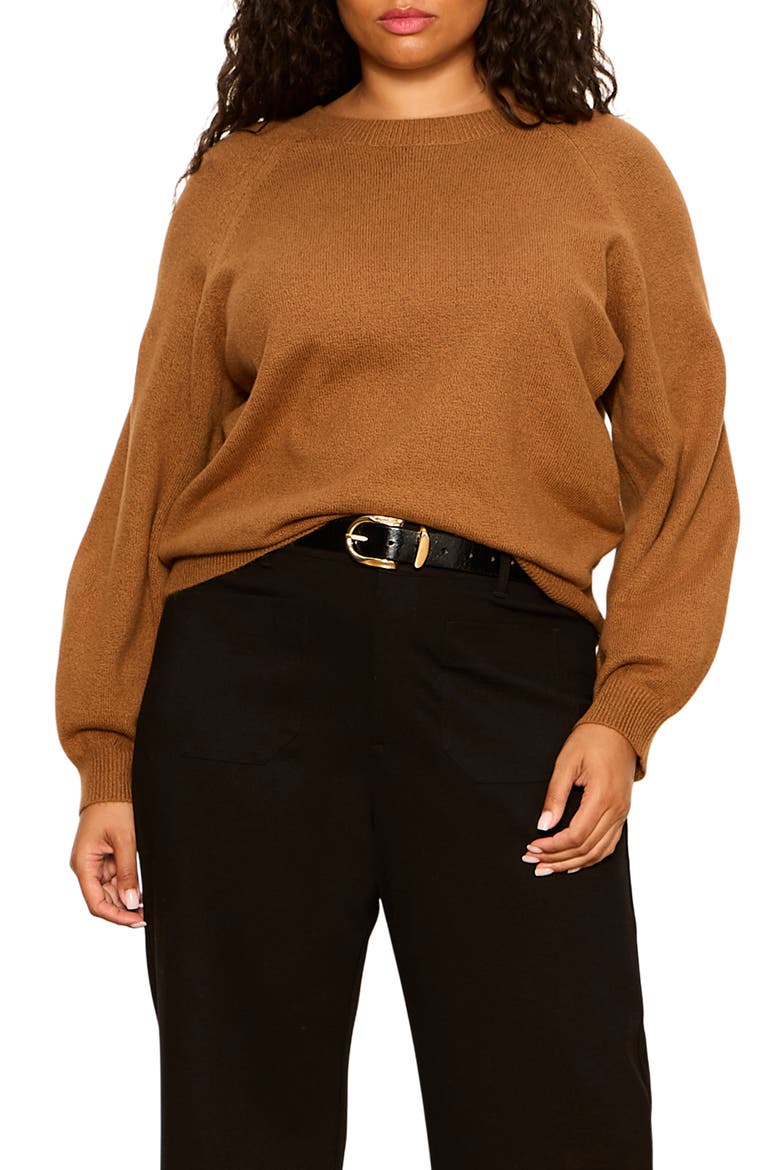 Soft Popover Sweater, Main, color, COCOA POWDER BROWN
