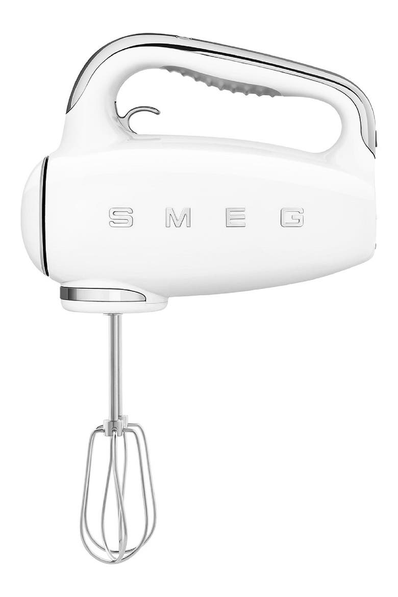 '50s Retro Style Hand Mixer, Main, color, WHITE