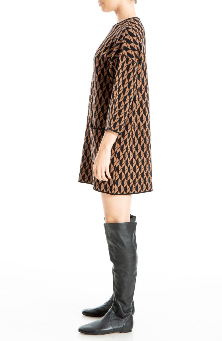 MAX STUDIO Double Knit Sweater Dress, Alternate, color, 