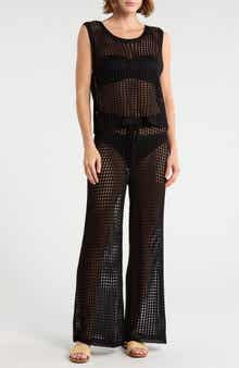 NORDSTROM RACK Open Knit Tank