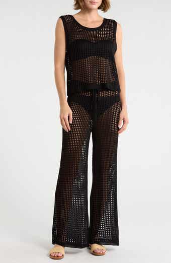 NORDSTROM RACK Open Knit Tank