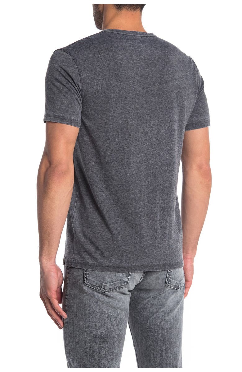 Button Notch Neck T-Shirt