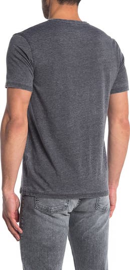 Button Notch Neck T-Shirt