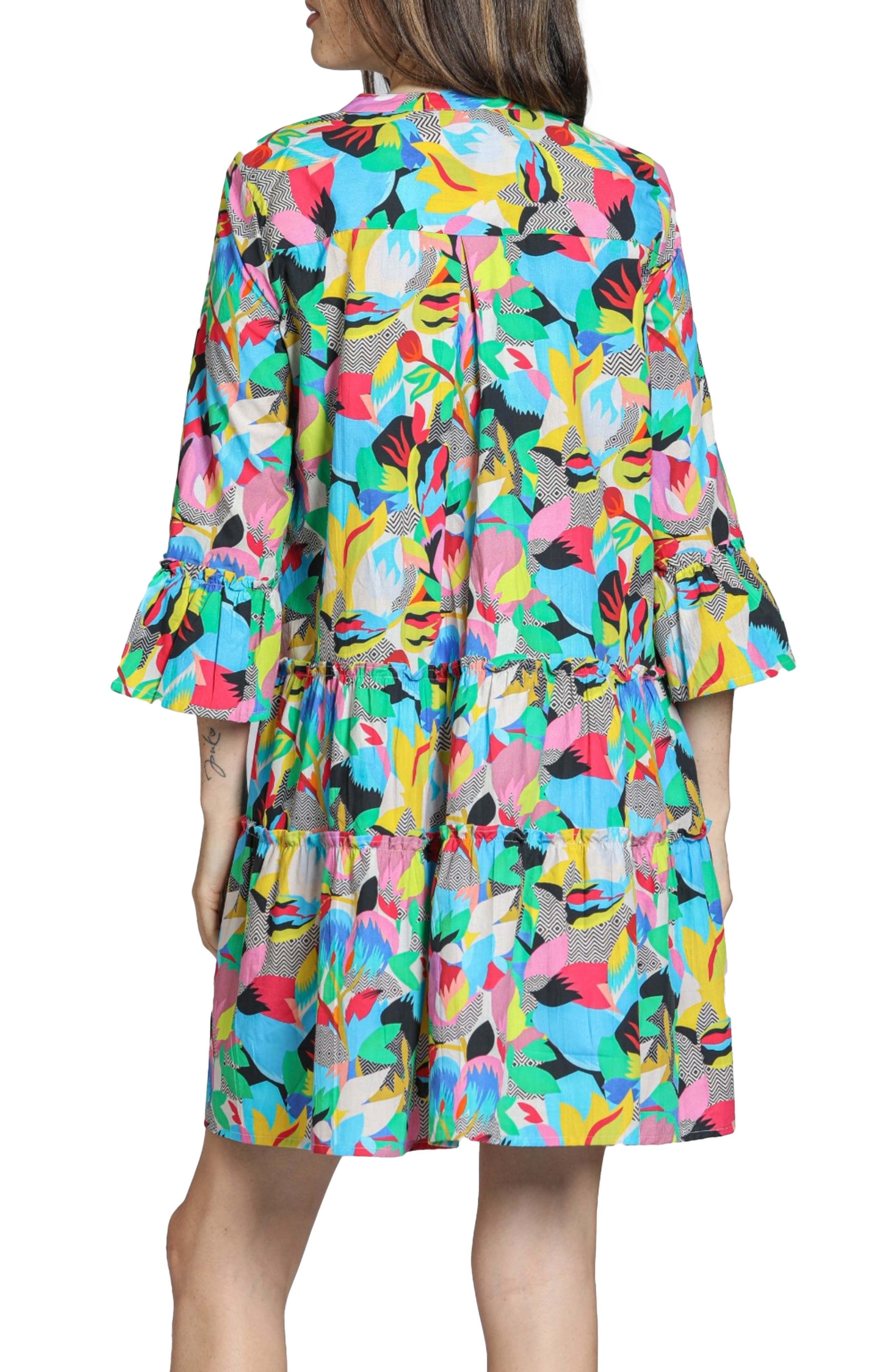 Mix Print Tunic Dress - image 4