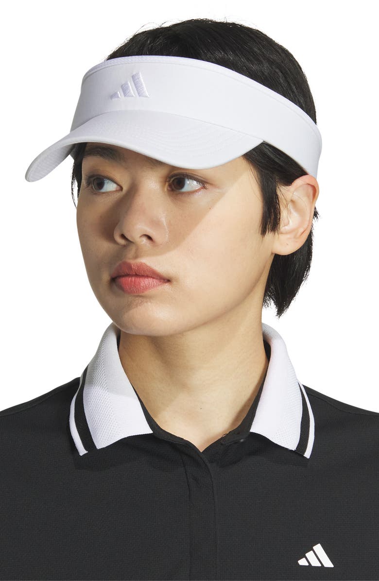 adidas Match 2 Visor, Alternate, color, White