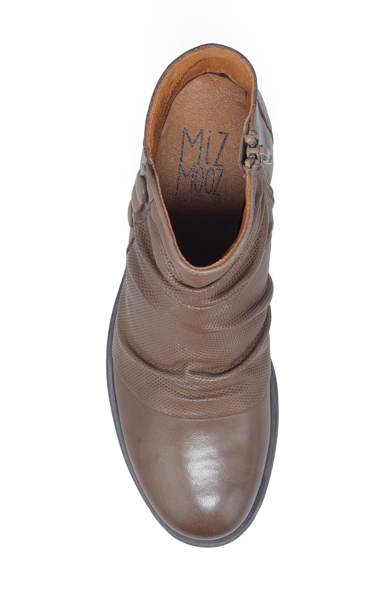 Lacie Ankle Bootie, Alternate, color, MOUSSE