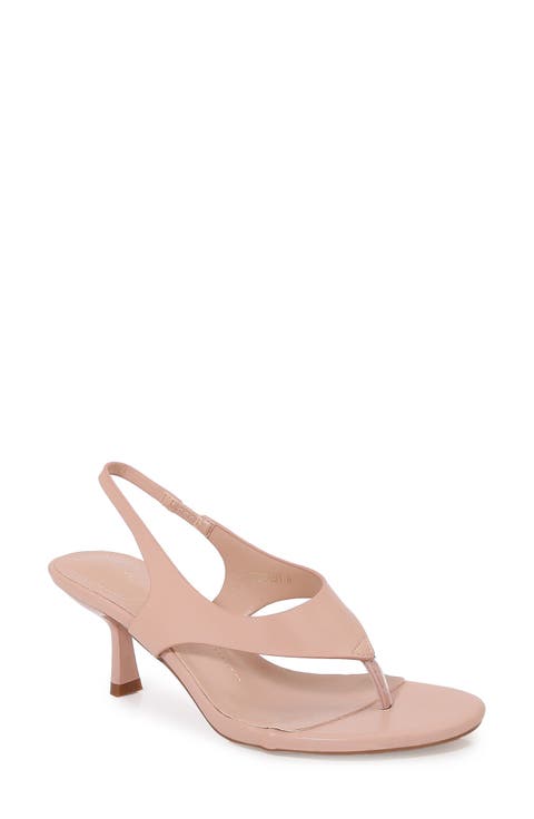Freddy Kitten Heel Thong Sandal (Women)