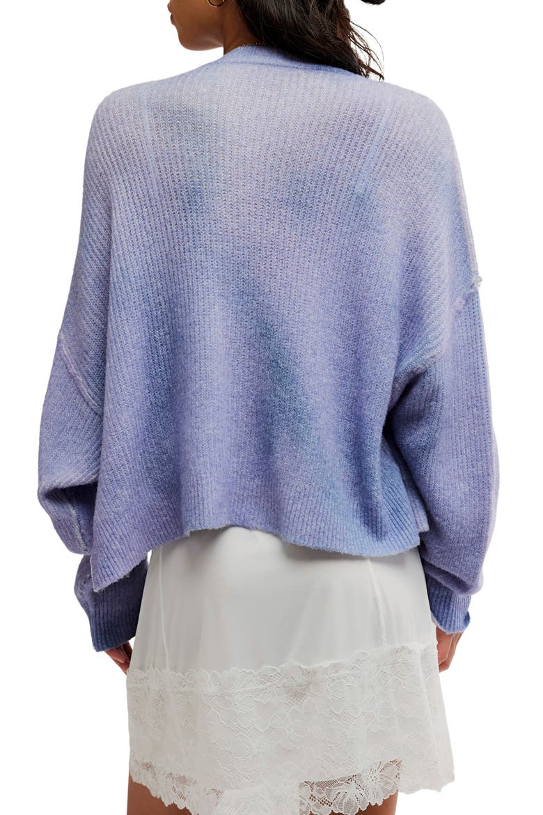 Ottilie Cardigan, Alternate, color, LILAC COMBO