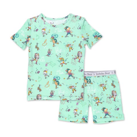Roller Pet Pals Kids 2-Piece Short Sleeve & Shorts Pajama Set