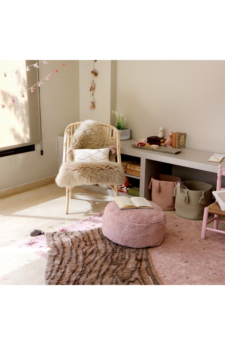 Lorena Canals Pouf Chill, Alternate, color, Vintage Nude